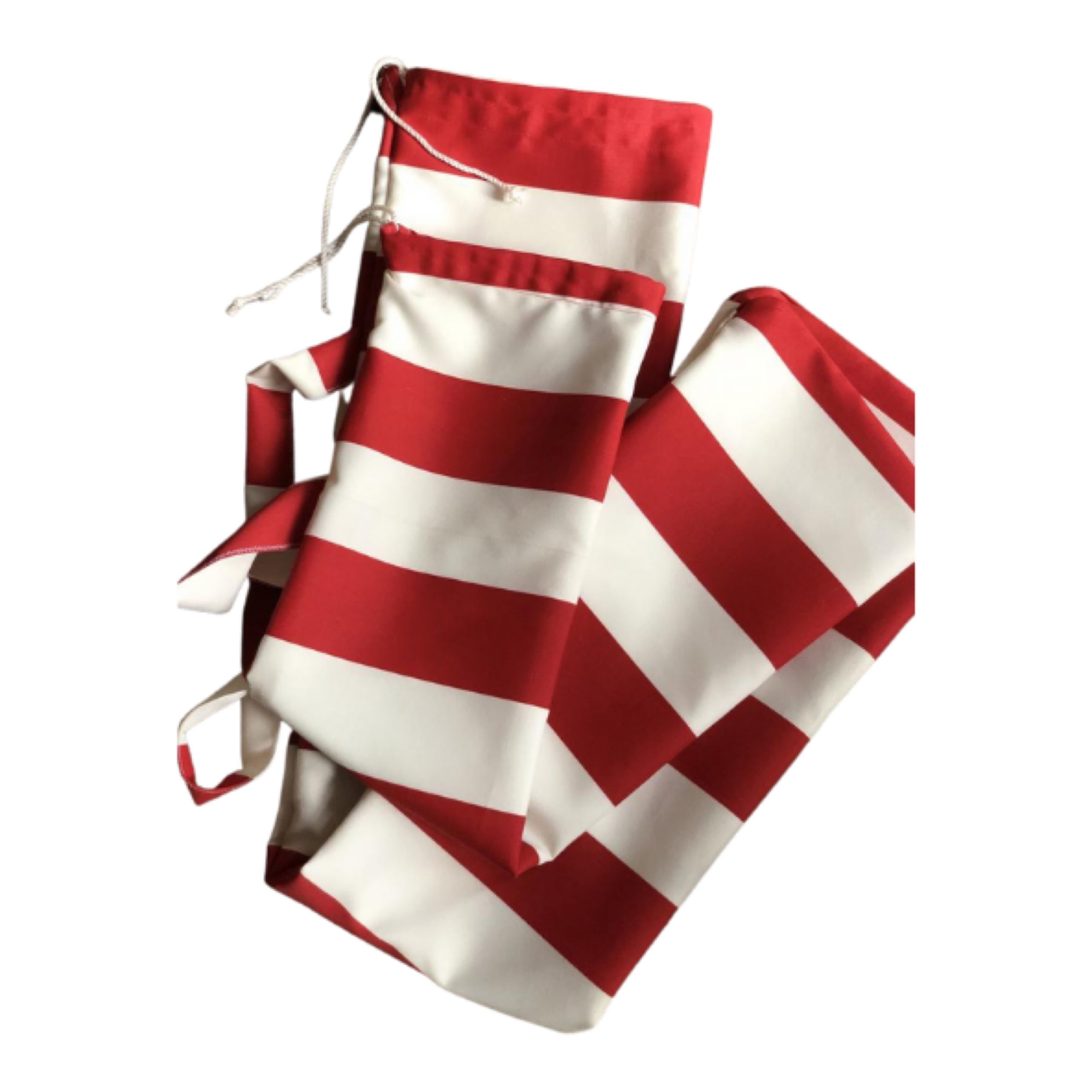 Adult & Child Red & White Flag Bag for Worship Flags Worship With Flags